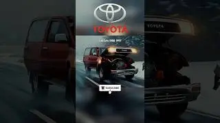 Toyota Evolution 😱 | Old to New Toyota Cars | #automobile #evolution #facts