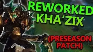 REWORKED KHA'ZIX JUNGLE WITH ZANDER League of Legends And Friends