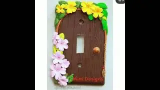switch board decoration ideas// wall decor// 🔥
