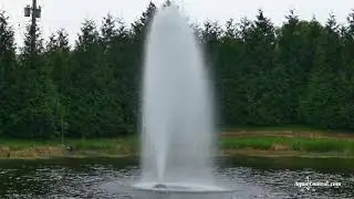 Плавающий фонтан Aqua Control серии Display Aerator с насадкой Falling Waters