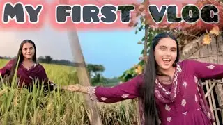 My first vlog 🌾😲#video#tending #YouTube #viralvideo 