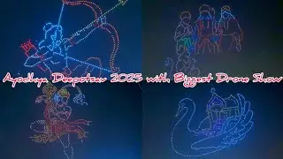 Ayodhya Deepotsav 2025 with Biggest Drone Show| Ayodhya drone show 2025|ayodhya laser light show 