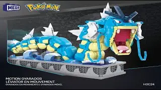 Mega Construx Instructions | Pokemon | HGC24 | Motion Gyarados