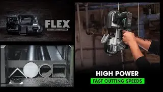 Ленточная пила FLEX 24V + угловая шлифовальная машина