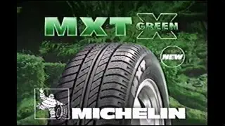 MICHELIN (Okamoto) MXT Green gauge if you care about fuel economy 15-second commercial (Japan, 1997)