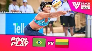 Thamela/Victoria vs. Paulikiene/Raupelyte - Pool Play Highlights | Cape Town 2025 #BeachProTour