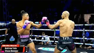 Основные моменты боя Эндрю Тейт против Чейза Демура (Mifits Boxing)