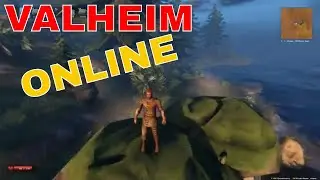 Valheim - Trying out multiplayer - Valheim online mode gameplay