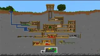 Villager ANT FARM in Minecraft!