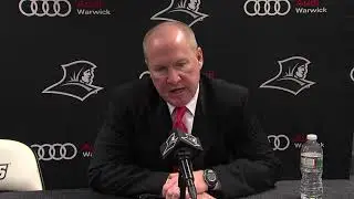 Postgame Press Conference with Coach Crowley 3/3/19