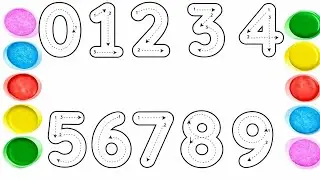 1 से 10 गिनती | number counting 1 to 10 | Kids Learning Numbers  #fufiarts #hindiginti #counting