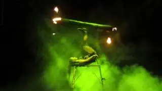 Circus Voyage, fire show, Leipzig, march 2017