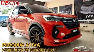 perodua ativa modelista 3 in 1 pu bodykits