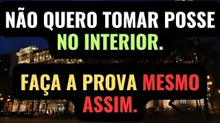 FAÇA A PROVA DO INTERIOR E PEÇA PERMUTA PARA A CAPITAL. Concurso Escrevente TJSP interior 2026/2027.