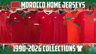 MOROCCO HOME JERSEY COLLECTIONS [ 1990-2026 ]