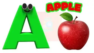 A is for Apple 🍏 ABC Phonic Song | Various Nursery Rhymes in English