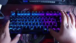 ASMR Teclado Mecánico | Yeyian Spark 2000 | Outemu Blue
