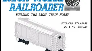 BMR Premium instructions Review: Pullman PS-1 40' Boxcar (BMR Boxcar)