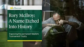 Rory McIlroy's Name is Engraved on the Permanent Masters Trophy
