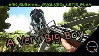 A Tek Rex On The Run - Ark Survival Evolved - Park Build - Episode 3