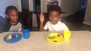 #VEGETABLECHALLENGE JEION & KAINE