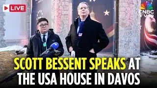 DAVOS 2026 LIVE: Treasury Secretary Scott Bessent Holds Presser on The Sideline of the WEF | N18G