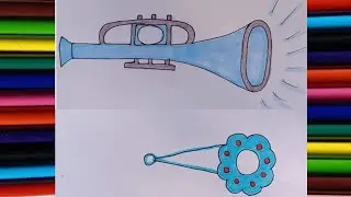 Kids Toys Drawing 🤣😁 || My Art Creativity 