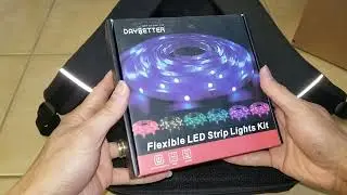 PAUDE Multi-Function Backpack & Flexible LEDs Strip Lights