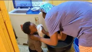 Young Mom Life With Teething Baby, Laundry, Daycare, Matatu Ride & Cellobration BTS