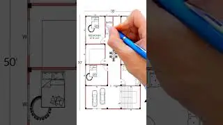 35x50 house plan|35by50 house plan #houseplan #shortvideo