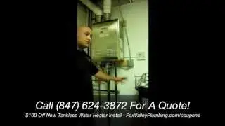Palatine, il Plumbers - Tankless Water Heater Maintenance - 20 Years Life Expectancy!