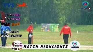 Royal Nps mens B division Oneday Cup 2025 || Match no 16 || Match Highlights || #npscricket