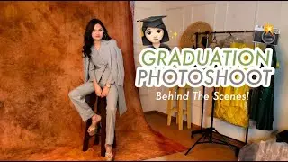 Graduation Photoshoot (Behind The Scenes) | Victoria Pendatun