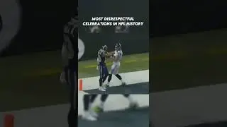 The Most Disrespectful Celebrations in NFL History #nfl #football #fyp #shorts