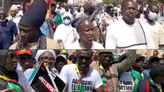 AAR SUNU &Eacute;LECTION: Marche Pacifique