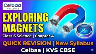 Class 6 Science Chapter 4 | Exploring Magnets | Quick Revision (New Syllabus) | Ceibaa | KVS Hindi