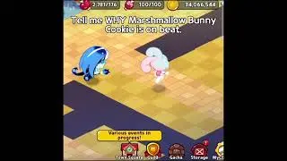 expired milk move #cookierunkingdom #marshmallow #bunny #cookies #cookierun #shorts #firespirit