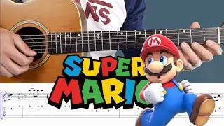 Super Mario - Guitar Tutorial + TABS