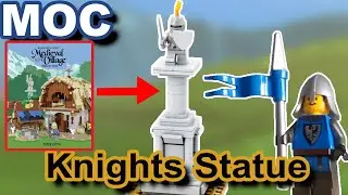 LEGO Castle MOC Ritter Statue / Knight Statue - Review