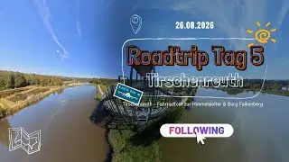 Sommer Roadtrip 2025 Tag 5 - Tirschenreuth, Burg Falkenberg - MTB Tour #dachzeltwoody #mtb #vlog