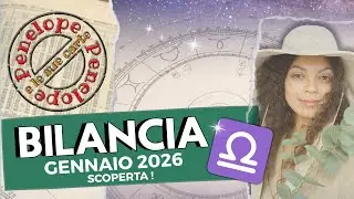 OROSCOPO BILANCIA GENNAIO 2026 ♎️ • Astrologia  •