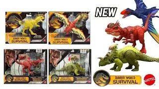New Mattel Jurassic World Survival In-box Images Revealed!!