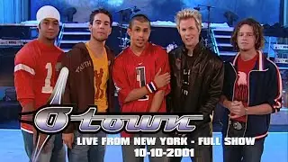 O-Town: Live From New York 10-10-2001 4K 60fps AI Upscale
