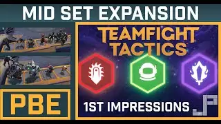 FIRST IMPRESSIONS ON THE MID SET EXPANSION -  Set 3 TFT Guide - How to play TFT PBE 10.12