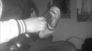 FluffyCloud - 7 string guitar clean tapping 2015 (Pod hd500x)