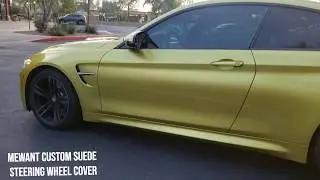 BMW M4 Steering wheel modification