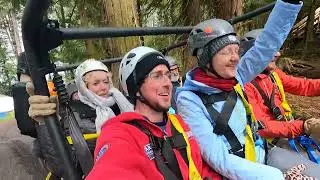 riding in a 4x4 at Southeast Exposure Adventure Park in Alaska (May 13th, 2022)