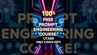 🚀 FREE Udemy Course: Learn AI Prompt Engineering & Get Certified! 🎓Only 4 Days Left! ⏳