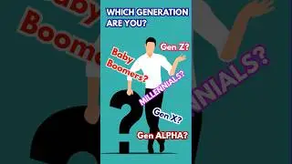 Which One Are You? #genx #genz #millennials