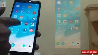 Using Mobile Flash Light For Wall Projector Screen HD Video Projector Simulator App For Android